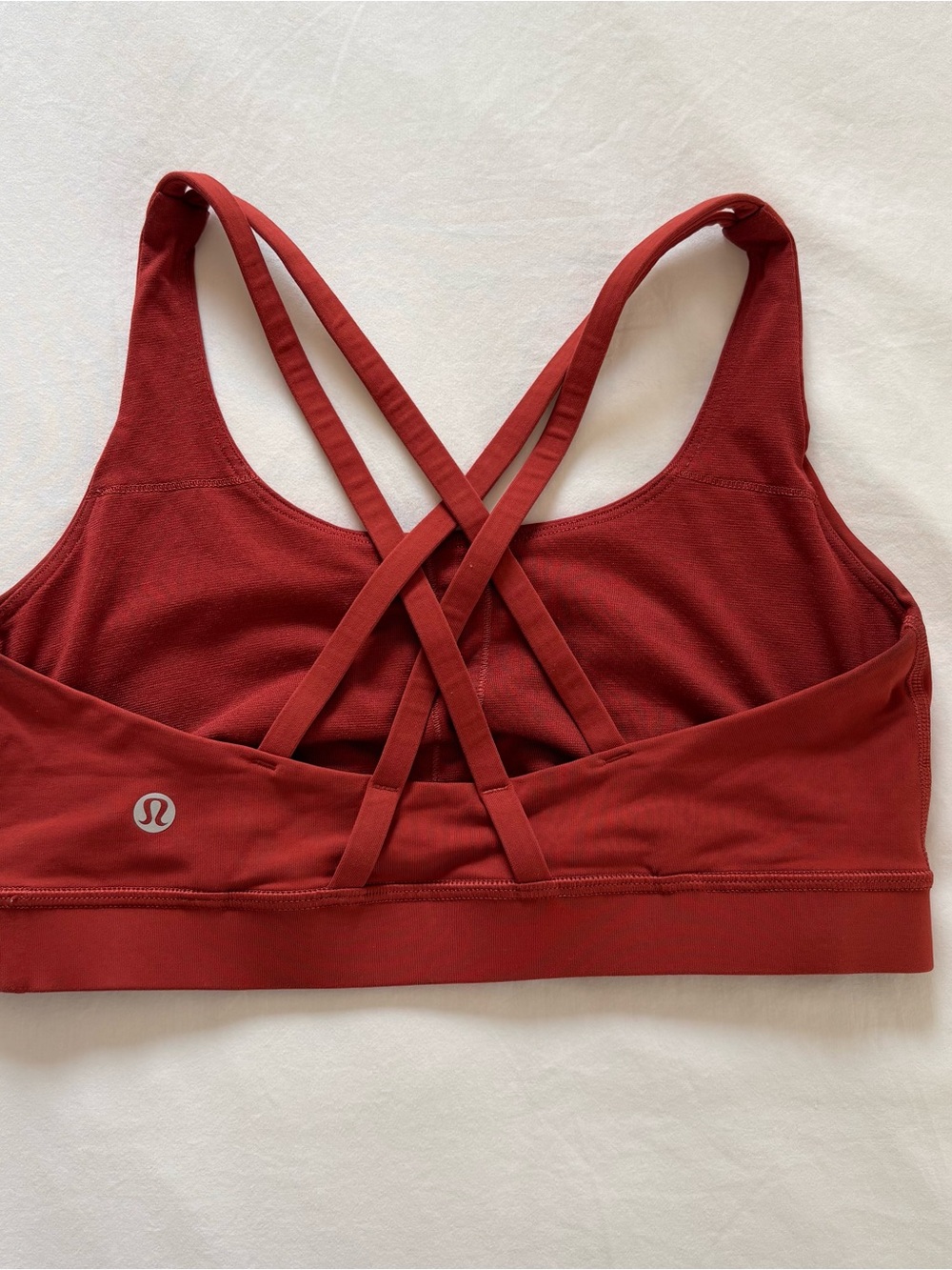 lululemon athletica Strappy Sports Bra - Brick Red